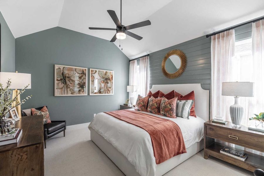 Representative Primary Bedroom - some options shown Representative Primary Bedroom - some options shown