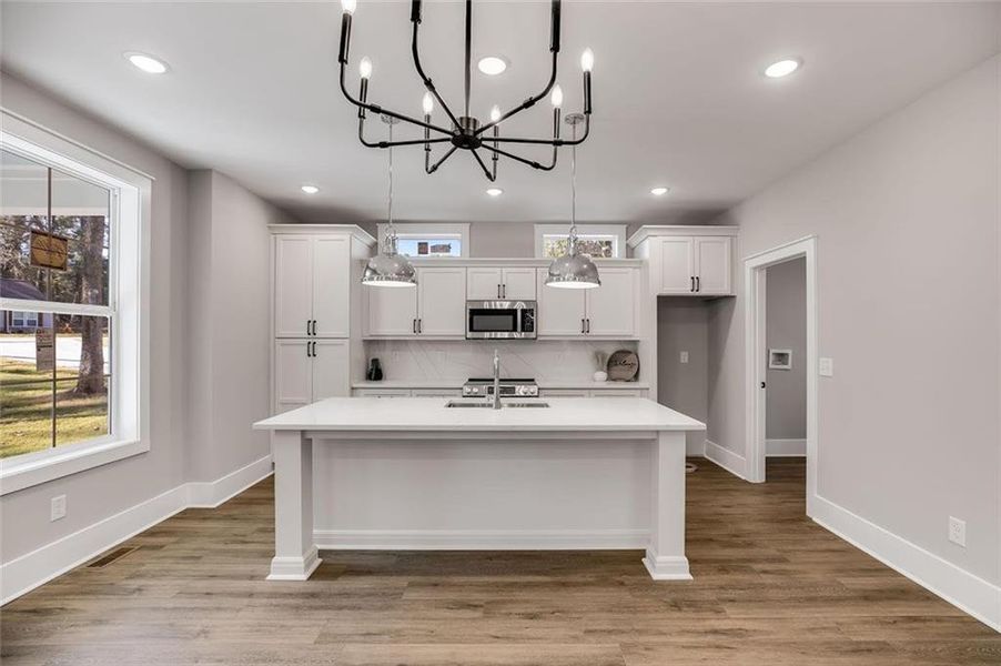 Furnished interior view inside a new home in , Bowdon (Image 5).
