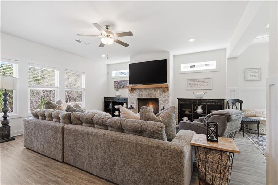 Furnished interior view inside a new home in , Dallas (Image 18).