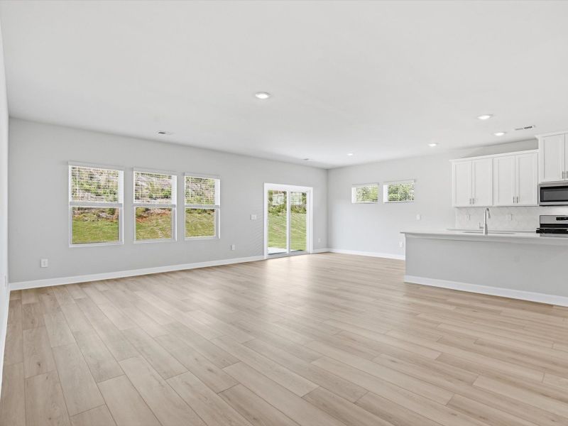 Spacious, unfurnished interior of a new home in Collier Ridge, Moore (Image 11). Spacious, unfurnished interior of a new home in Collier Ridge, Moore (Image 11).