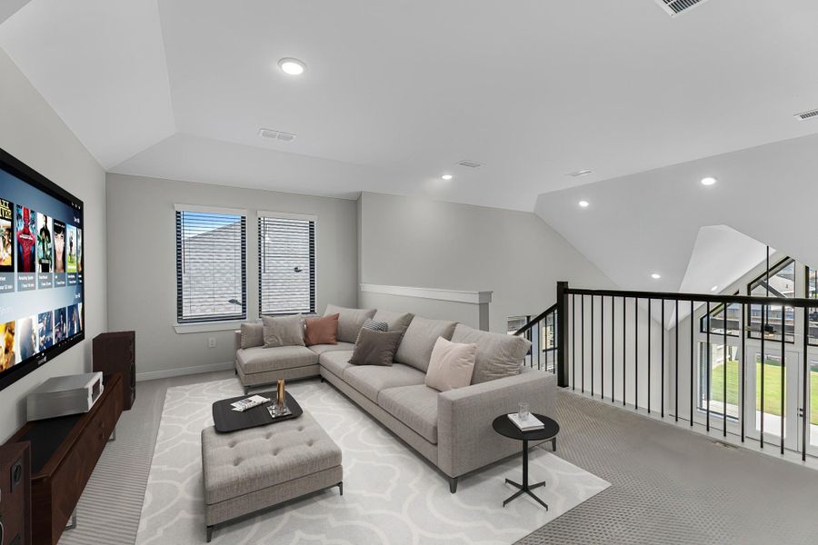 Furnished interior view inside a new home in Audubon, Magnolia (Image 10).