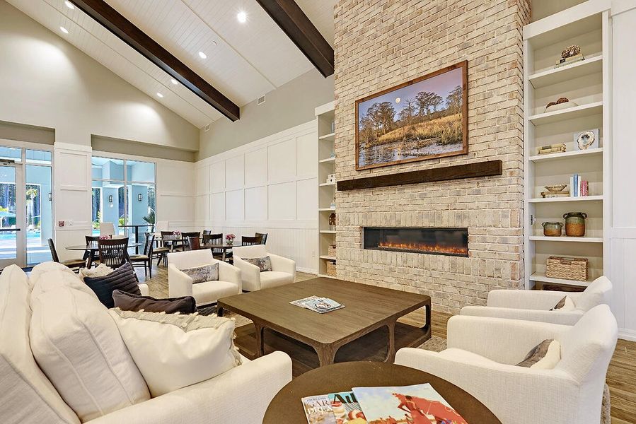 Furnished interior view inside a new home in , Summerville (Image 14).