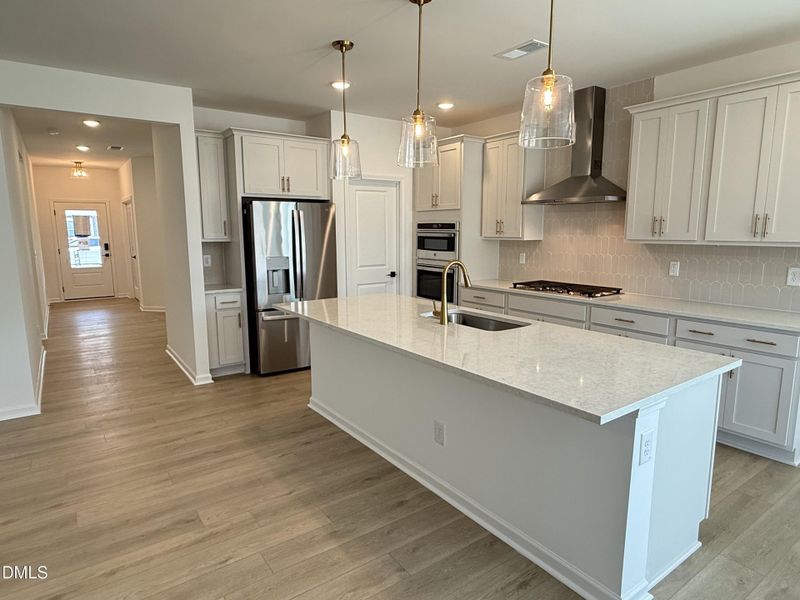 Camden kitchen + foyer