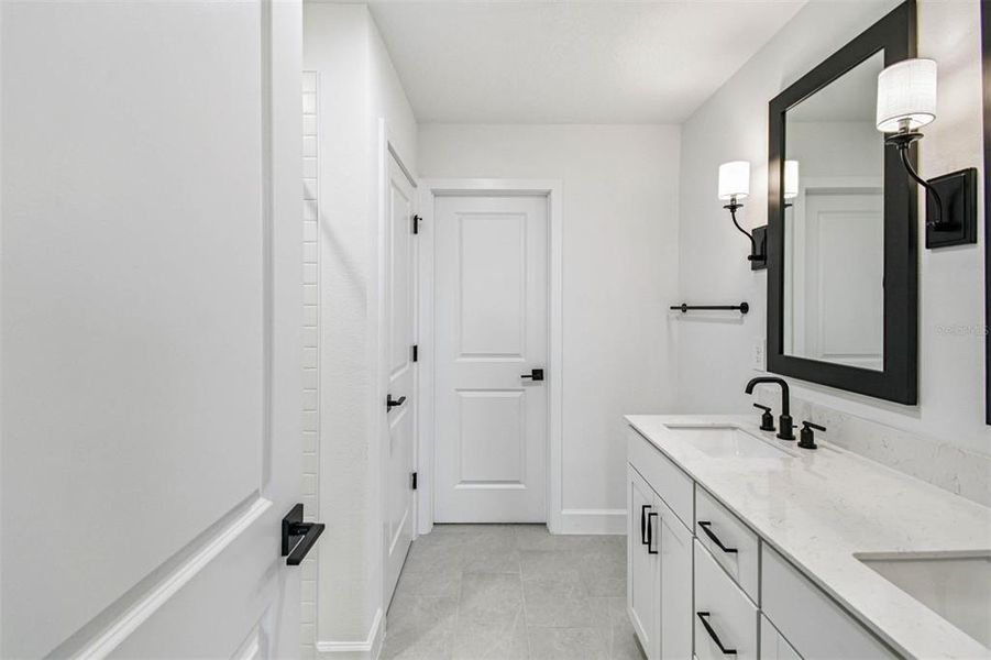Furnished interior view inside a new home in Aspire at Canter Creek, Davenport (Image 10).