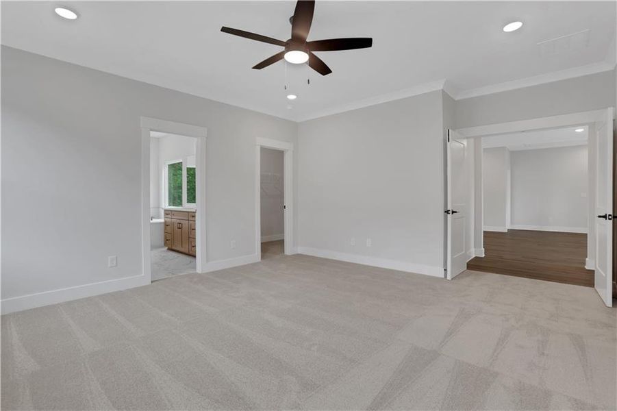 Spacious, unfurnished interior of a new home in Arbor West, Dawsonville (Image 46).