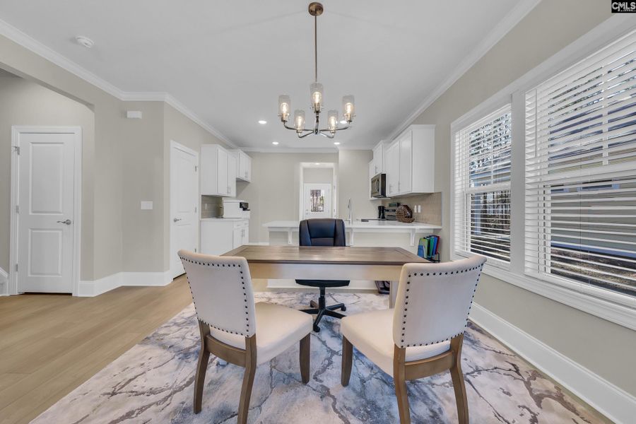 Furnished interior view inside a new home in Bickley Station, Irmo (Image 10).