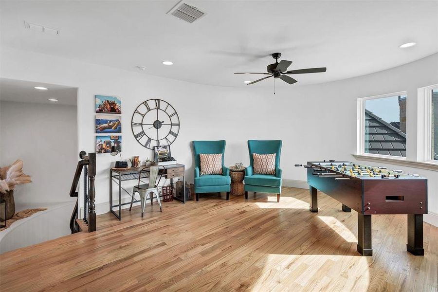 Furnished interior view inside a new home in , Aledo (Image 28).