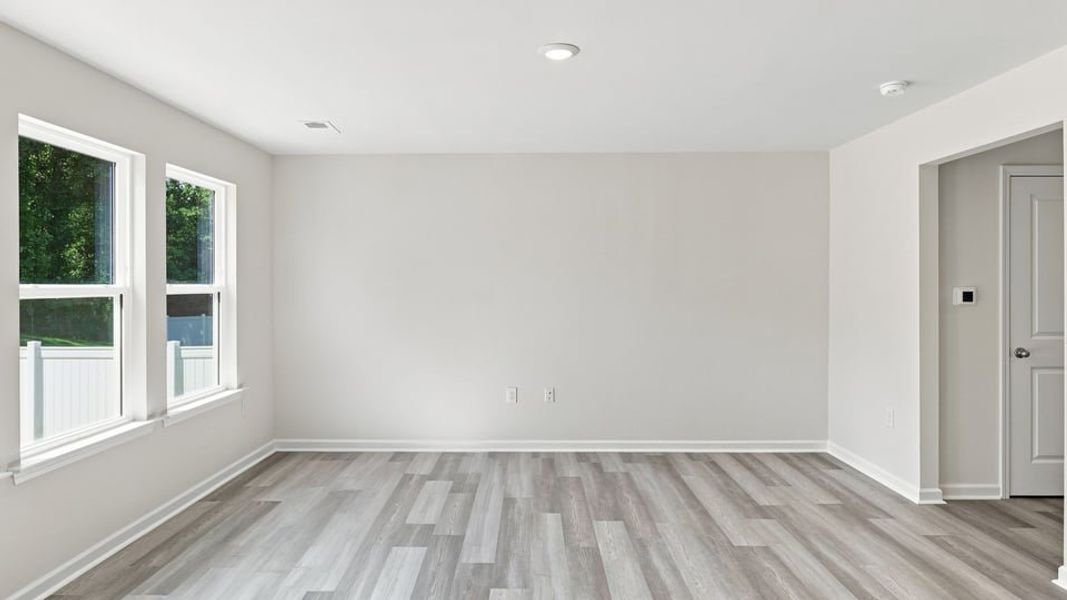 Spacious, unfurnished interior of a new home in Durbin Meadows, Fountain Inn (Image 23). Spacious, unfurnished interior of a new home in Durbin Meadows, Fountain Inn (Image 23).