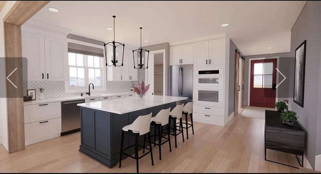 Furnished interior view inside a new home in , Carrollton (Image 6).