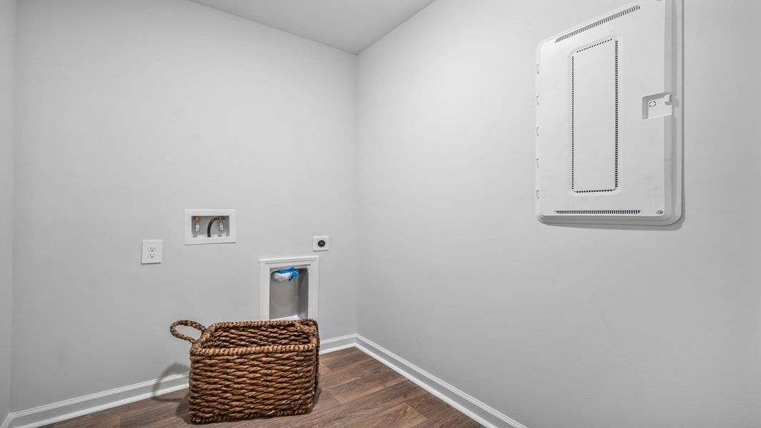 Representative unfurnished interior of a home built from the Sullivan by D.R. Horton in Rice Hope, Port Wentworth (Image 20).