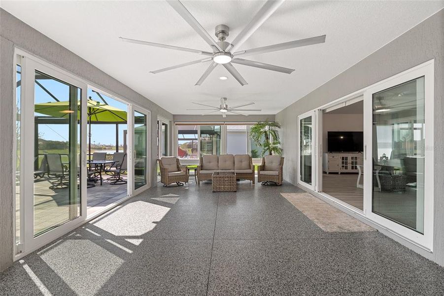 Exterior details and patio area of a home in , The Villages (Image 24).