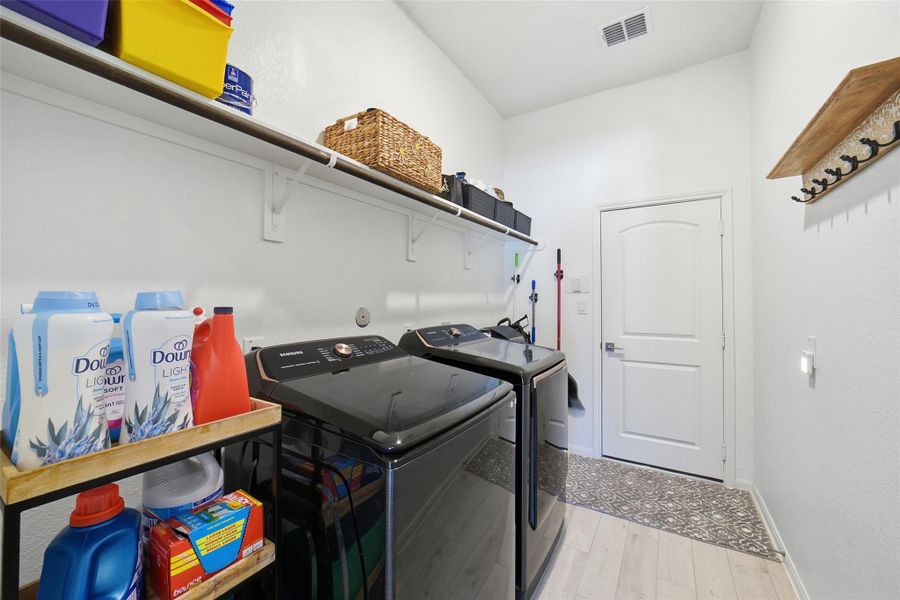 Furnished interior view inside a new home in Tejas Landing, Needville (Image 17).