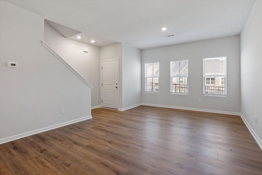 Spacious, unfurnished interior of a new home in Renaissance at White Oak, Garner (Image 13).