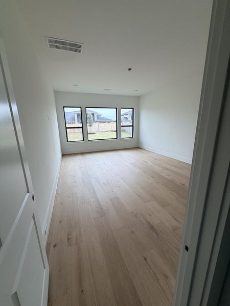 The home provides a spacious main suite. Representative image. The home provides a spacious main suite. Representative image.