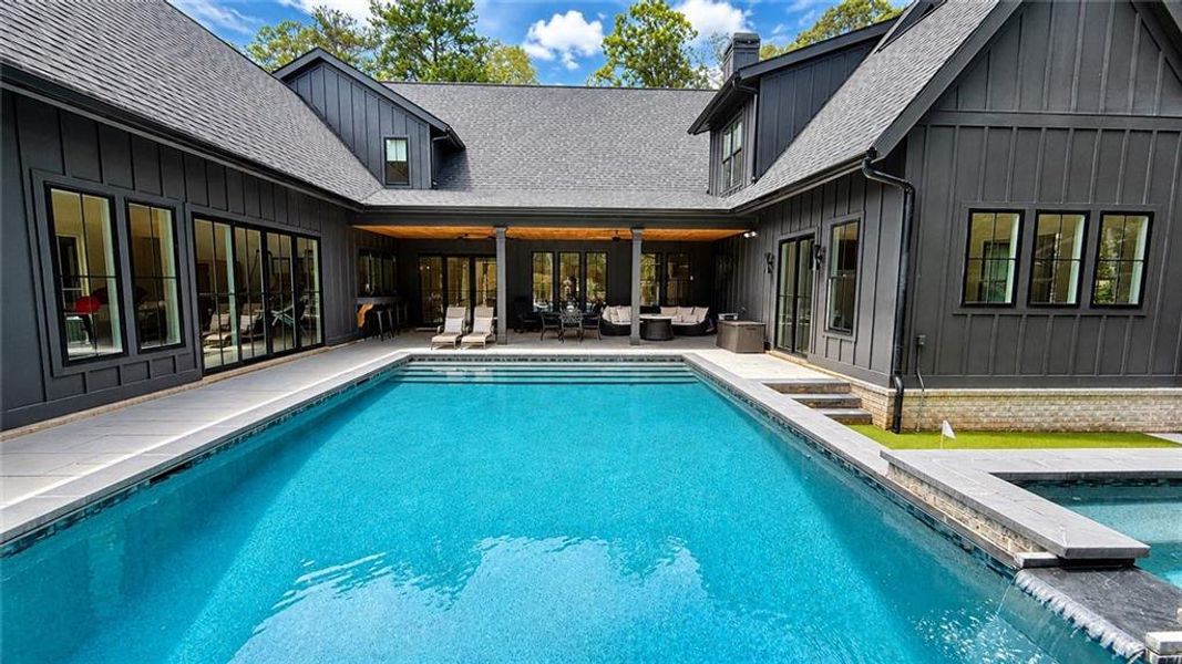Exterior details and patio area of a home in , Dacula (Image 28). Exterior details and patio area of a home in , Dacula (Image 28).
