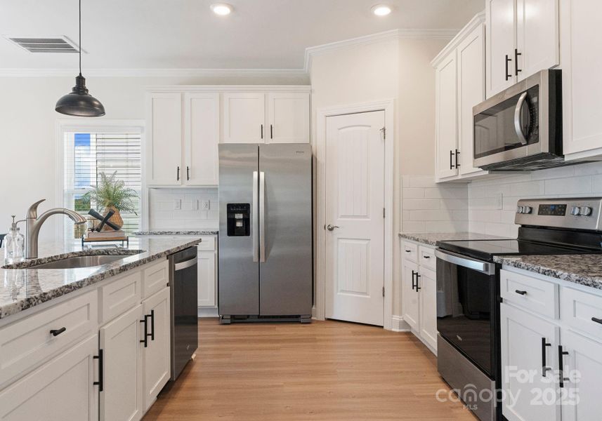 Furnished interior view inside a new home in , Troutman (Image 12).