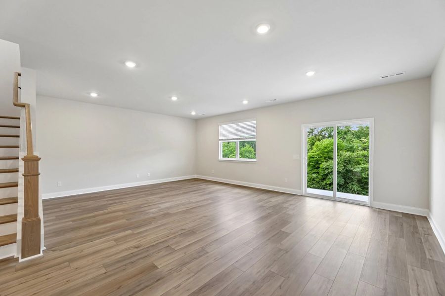 Family Room & Breakfast Area