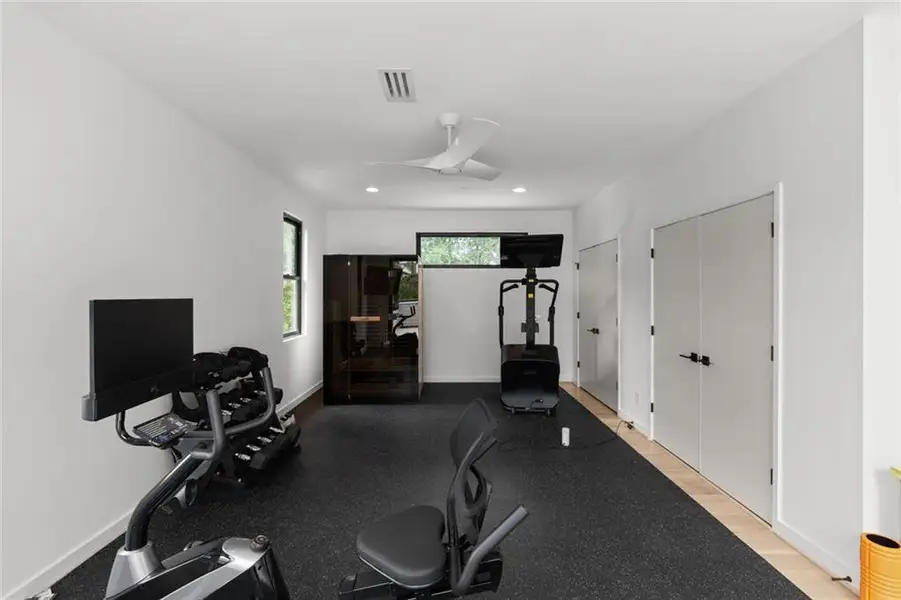 Furnished interior view inside a new home in , Atlanta (Image 11).