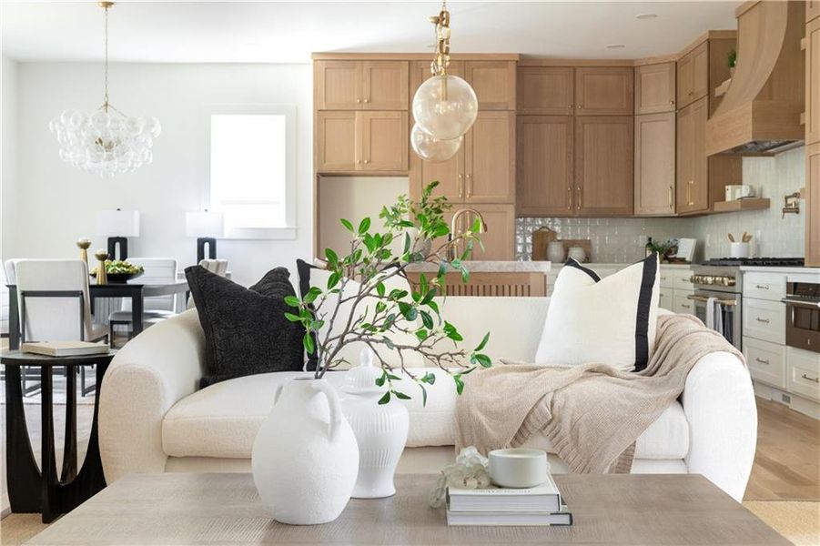 Furnished interior view inside a new home in , Smyrna (Image 31).