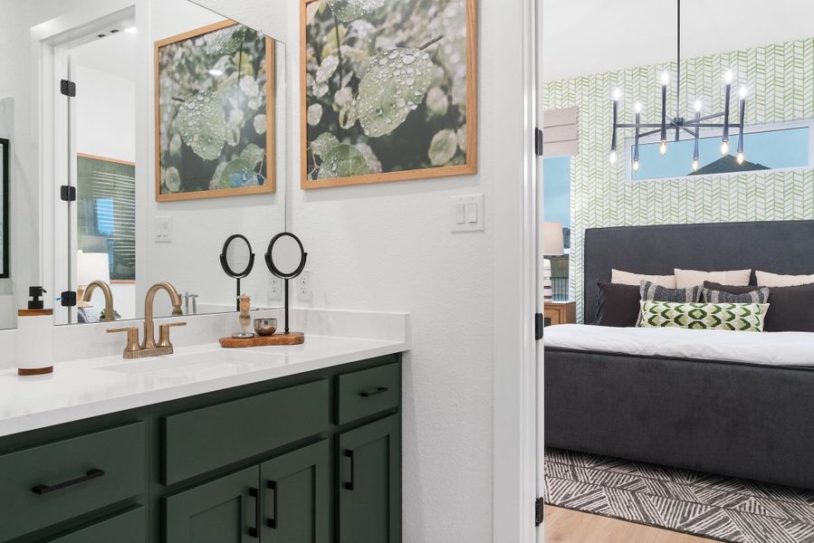 Furnished interior view inside a new home in Nolina, Georgetown (Image 40).