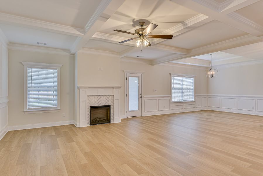 Spacious, unfurnished interior of a new home in The Sanctuary, Aiken (Image 17). Spacious, unfurnished interior of a new home in The Sanctuary, Aiken (Image 17).
