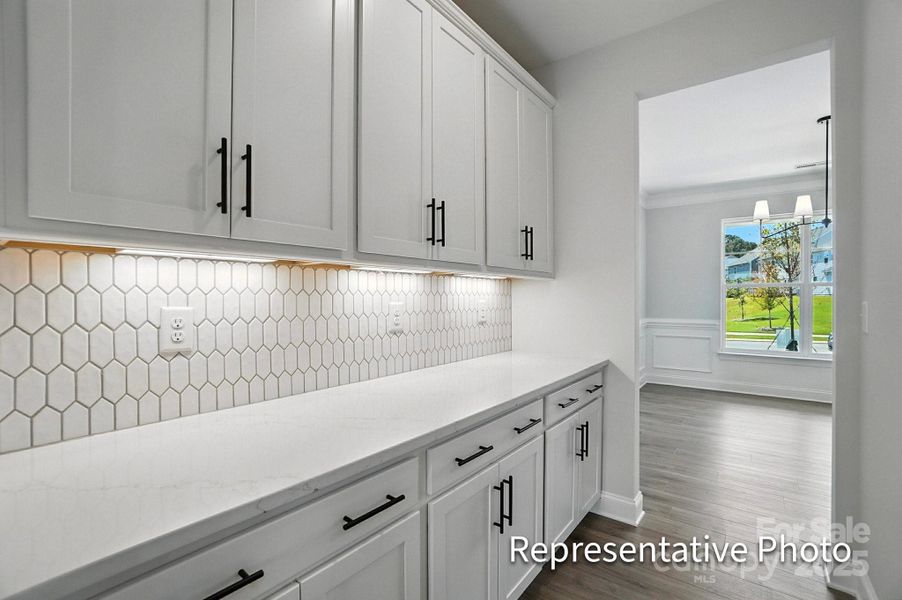 Furnished interior view inside a new home in The Meadows at Laurelbrook, Sherrills Ford (Image 9).