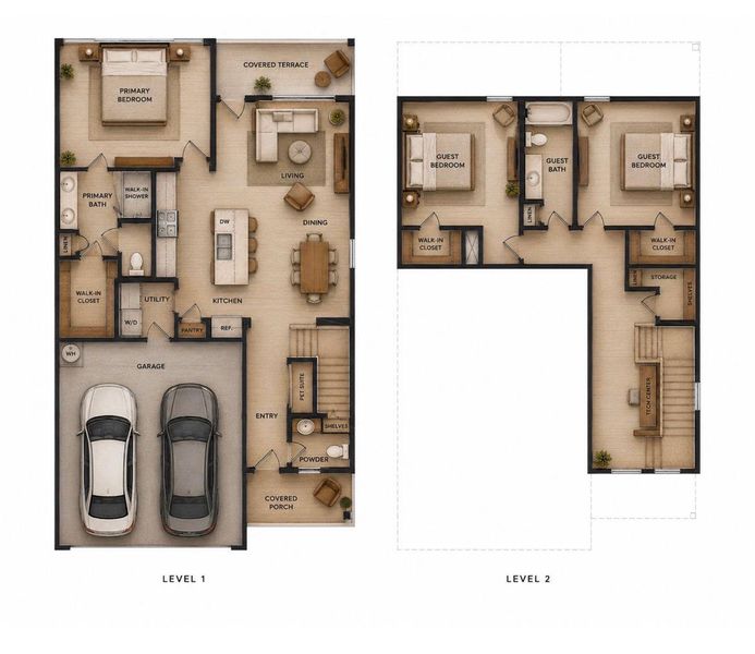 Virtual staging