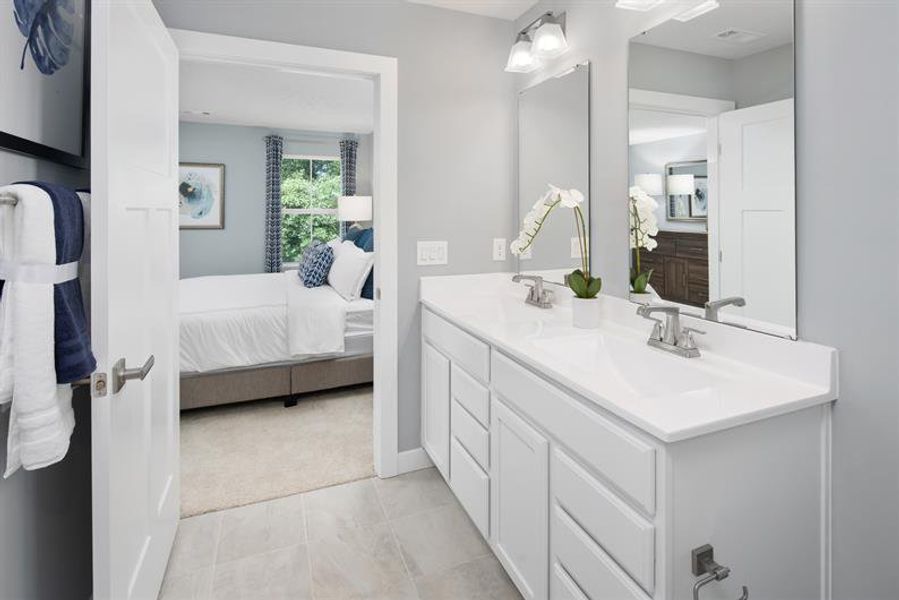 Furnished interior view inside a new home in Reidville Town Center Cottages, Duncan (Image 8). Furnished interior view inside a new home in Reidville Town Center Cottages, Duncan (Image 8).