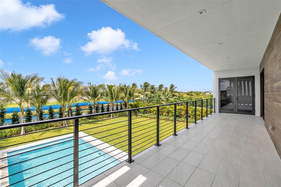 Exterior details and patio area of a home in , Weston (Image 36).