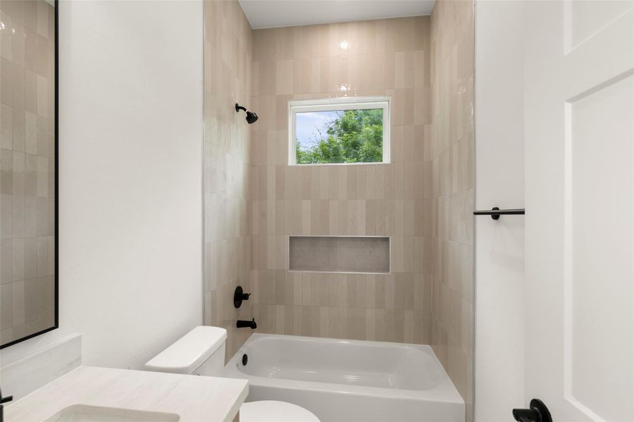 Furnished interior view inside a new home in , Houston (Image 15).