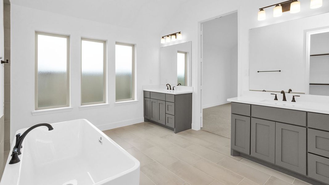 Furnished interior view inside a new home in Revera, Richmond (Image 6).
