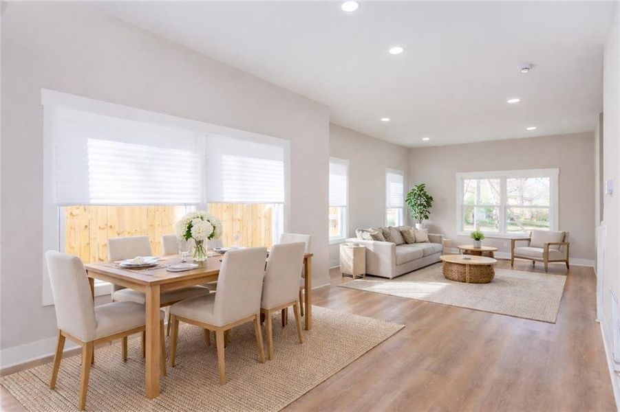 Furnished interior view inside a new home in , East Point (Image 5).