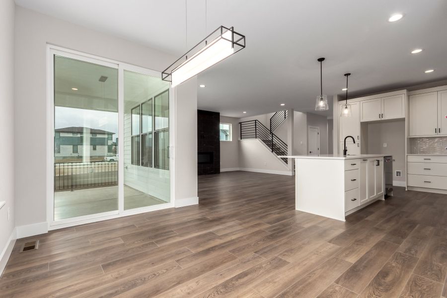 Spacious, unfurnished interior of a new home in West Grange, Longmont (Image 36).