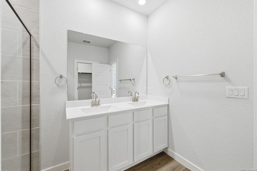 Furnished interior view inside a new home in Highland Ridge, San Antonio (Image 5).