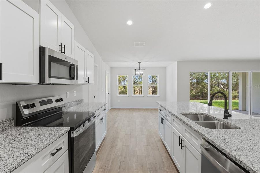 Furnished interior view inside a new home in , Ocala (Image 8).