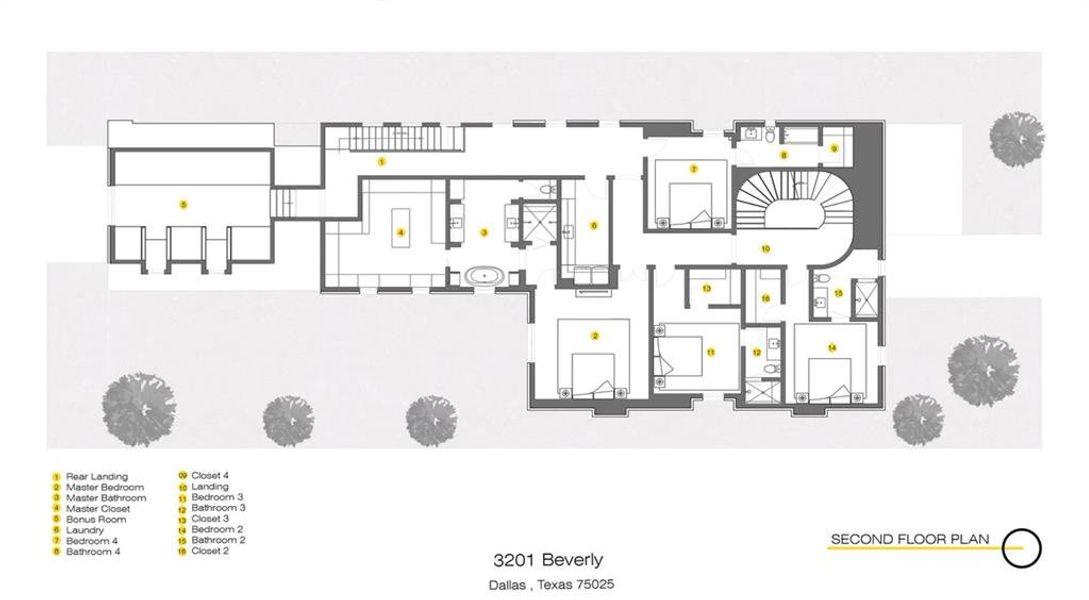 2nd floor plan