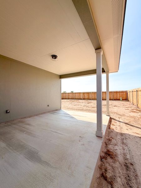 Exterior details and patio area of a home in TerraVista, Victoria (Image 26).