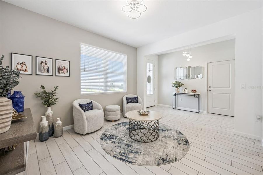 Furnished interior view inside a new home in Waterbrooke, Clermont (Image 7).