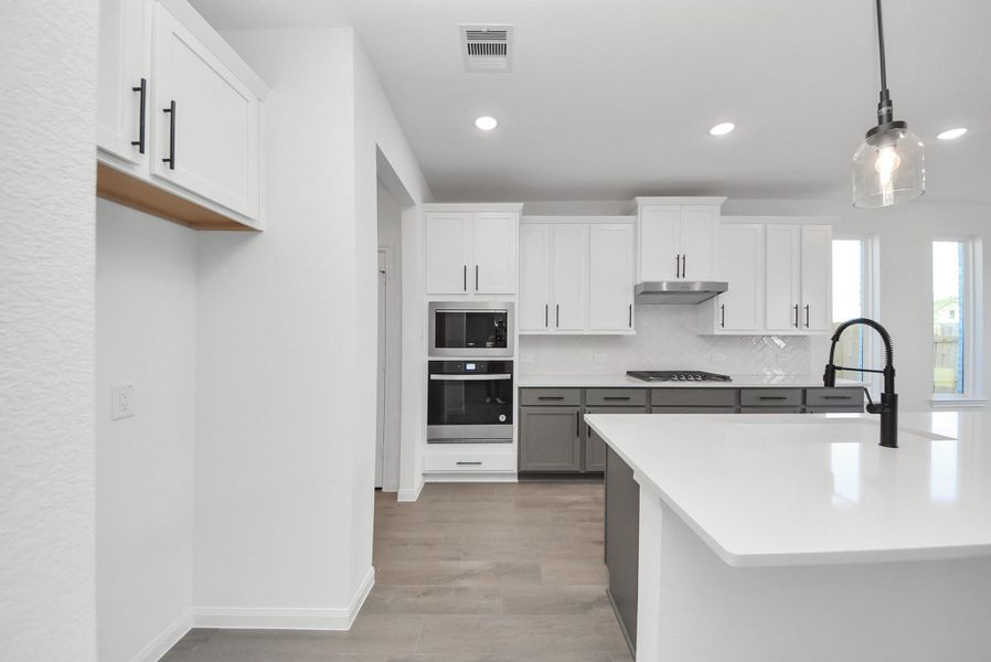 Furnished interior view inside a new home in Elyson, Katy (Image 12).