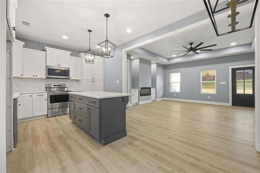 Furnished interior view inside a new home in , LaGrange (Image 8). Furnished interior view inside a new home in , LaGrange (Image 8).