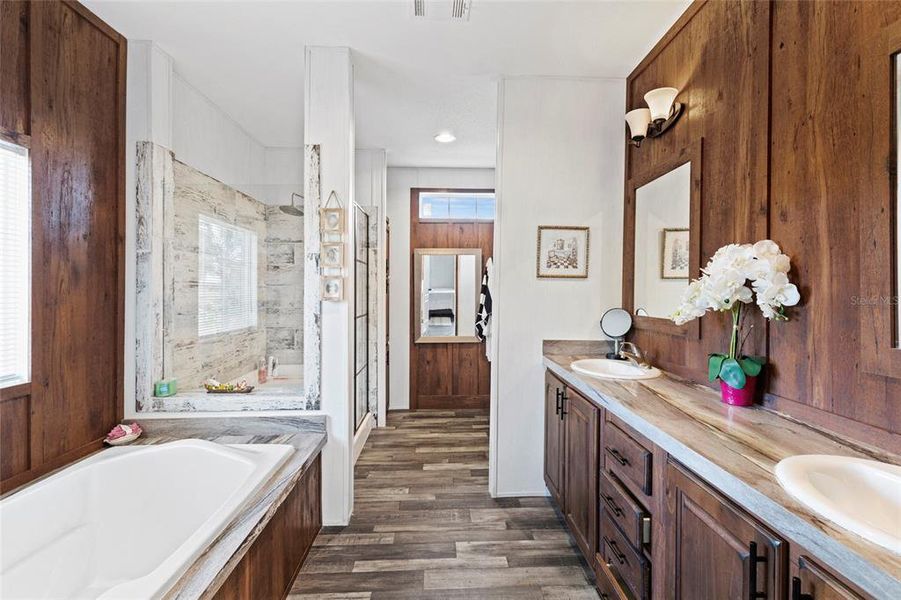 Furnished interior view inside a new home in , Okeechobee (Image 5).