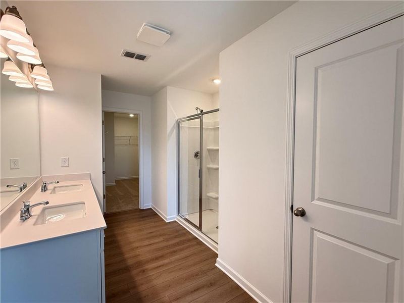 Furnished interior view inside a new home in Leydenview, Mableton (Image 26).