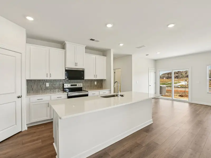 Furnished interior view inside a new home in Galloway Ridge, Charlotte (Image 4).
