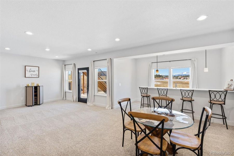 Furnished interior view inside a new home in , Colorado Springs (Image 27).