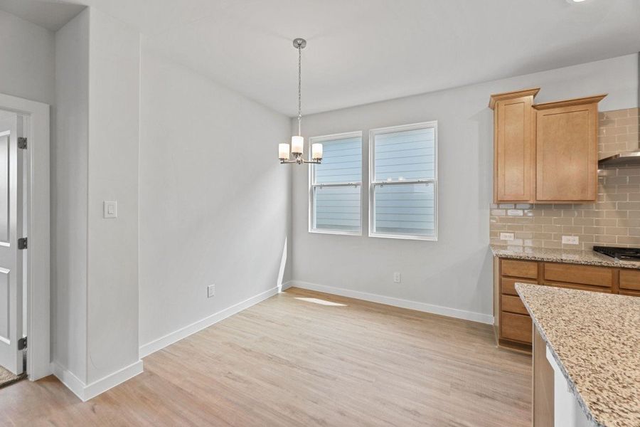 Representative unfurnished interior of a home built from the Big Bend by Hakes Brothers in Veranda, San Antonio (Image 14). Representative unfurnished interior of a home built from the Big Bend by Hakes Brothers in Veranda, San Antonio (Image 14).
