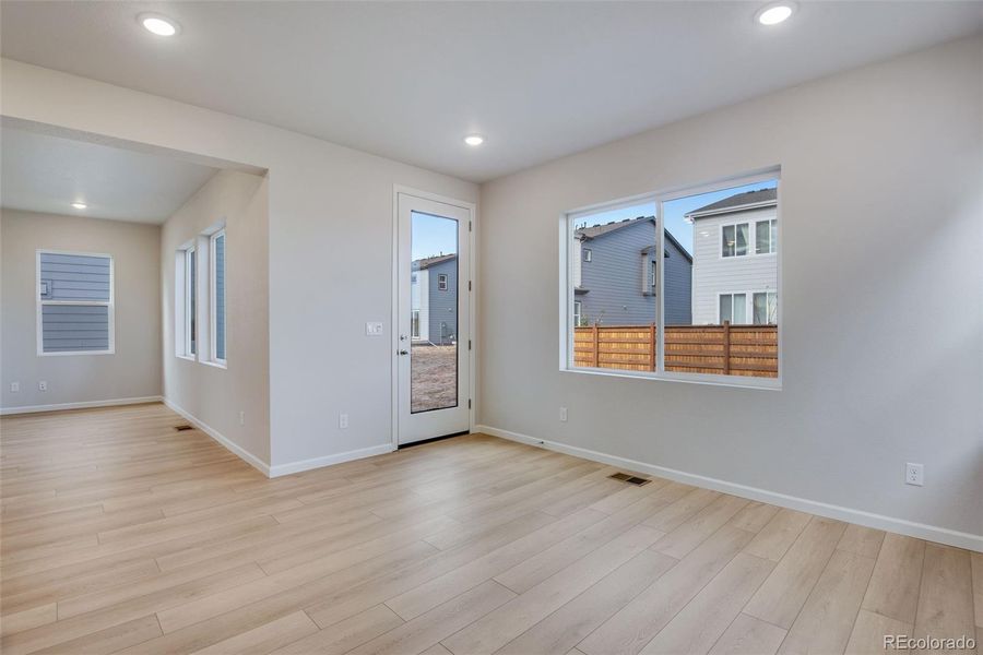 Spacious, unfurnished interior of a new home in Medley at Reunion Ridge, Commerce City (Image 22).