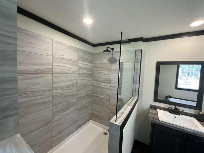 Furnished interior view inside a new home in , Eatonton (Image 12).