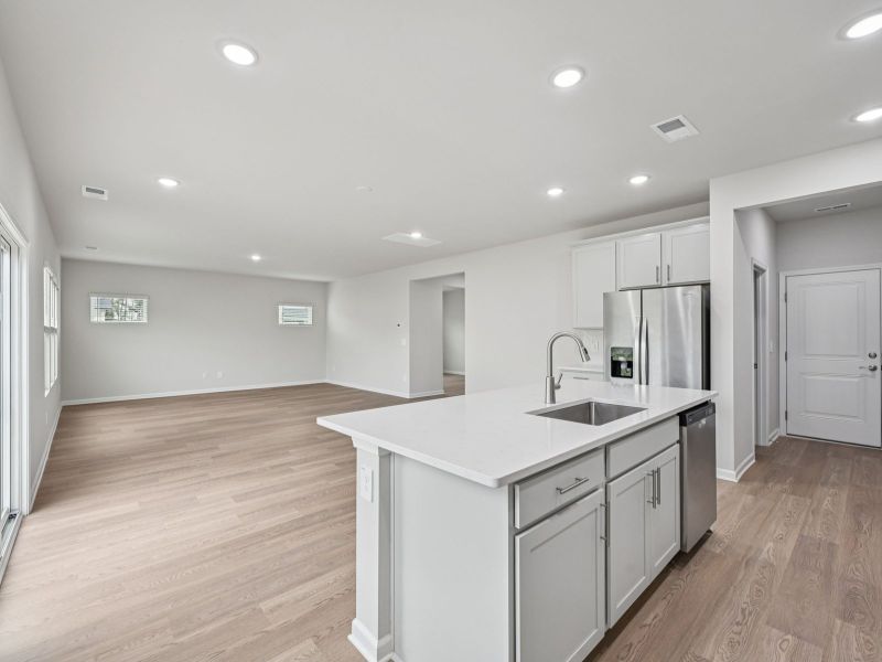 Furnished interior view inside a new home in Oakwood, Mebane (Image 5).