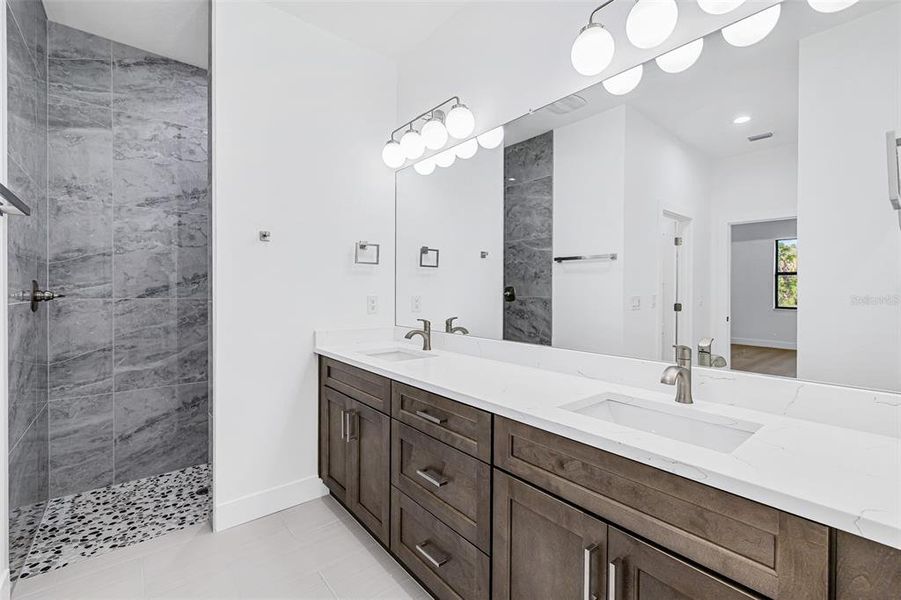 Furnished interior view inside a new home in , Rotonda West (Image 12).