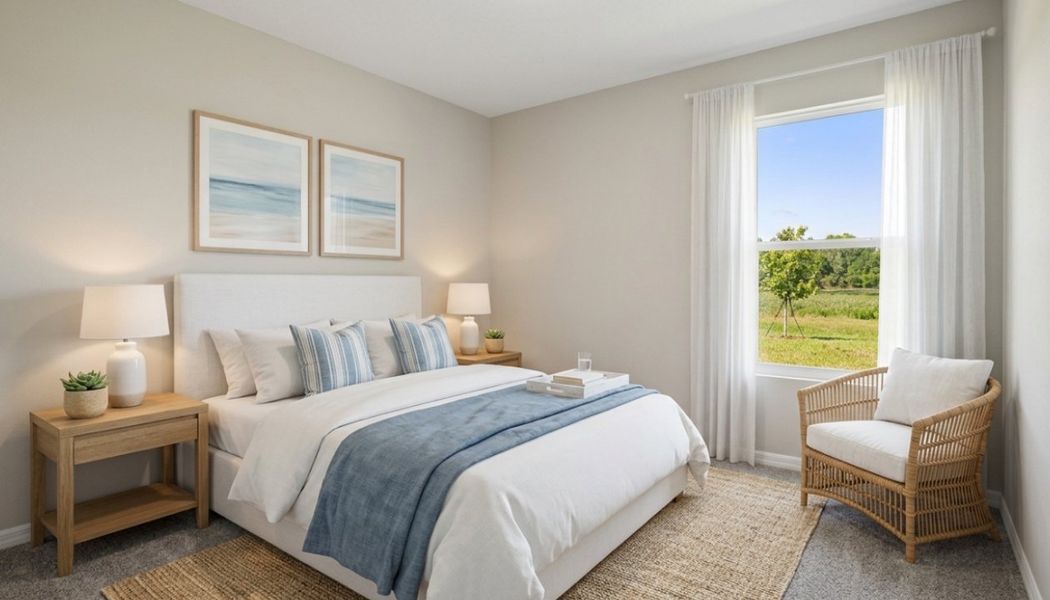 Furnished interior view inside a new home in Deerbrook, Land O' Lakes (Image 6).